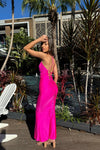 Joan Maxi Dress - Fuchsia