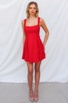 Alany Mini Dress - Red