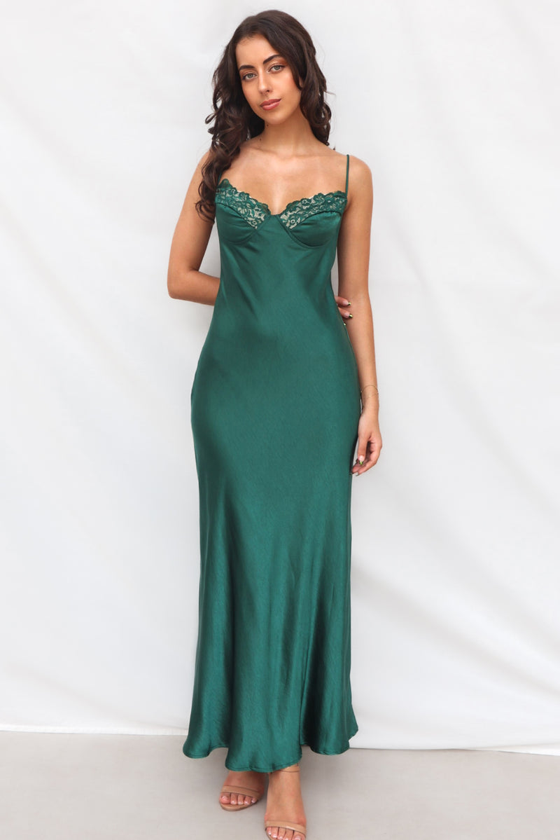 Alder Maxi Dress - Emerald