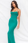 Anita Midi Dress - Green