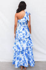 Antonia Maxi Dress - Blue Floral