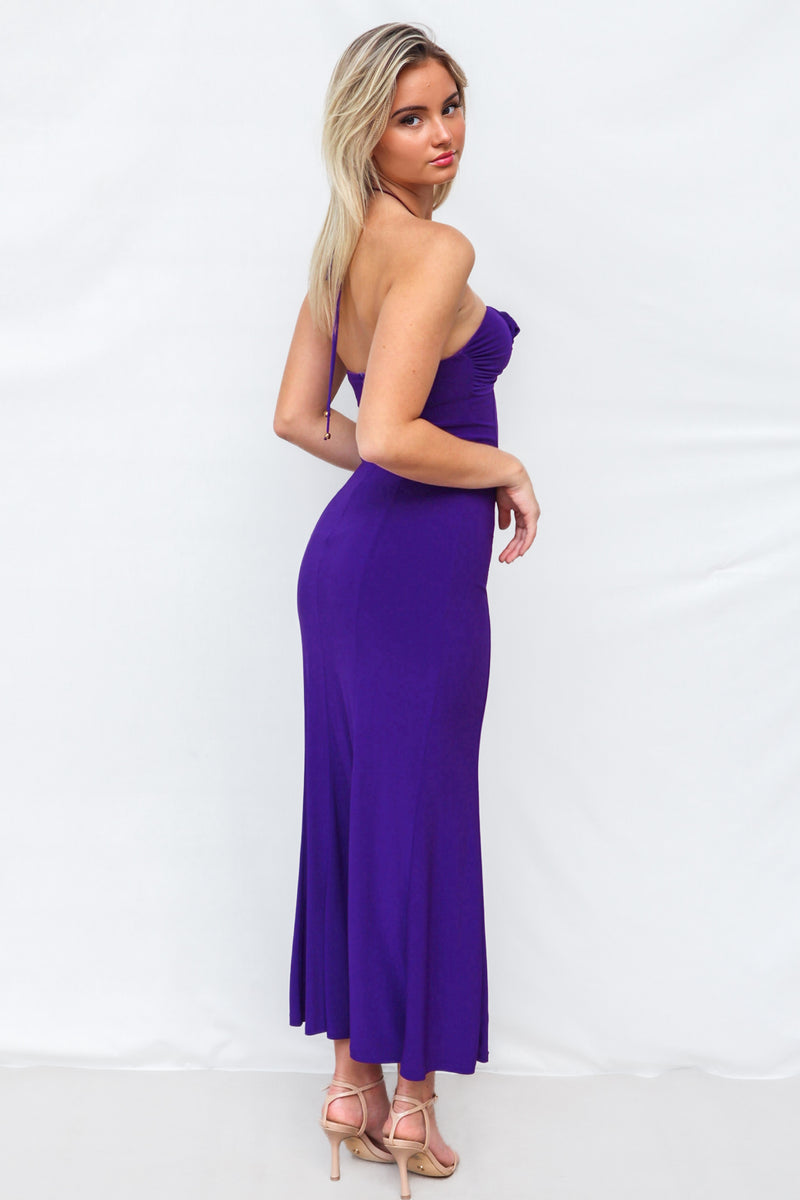 Arya Maxi Dress - Purple