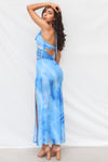 Emory Maxi Dress - Blue Print