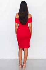 Femme Fatale Dress - Red