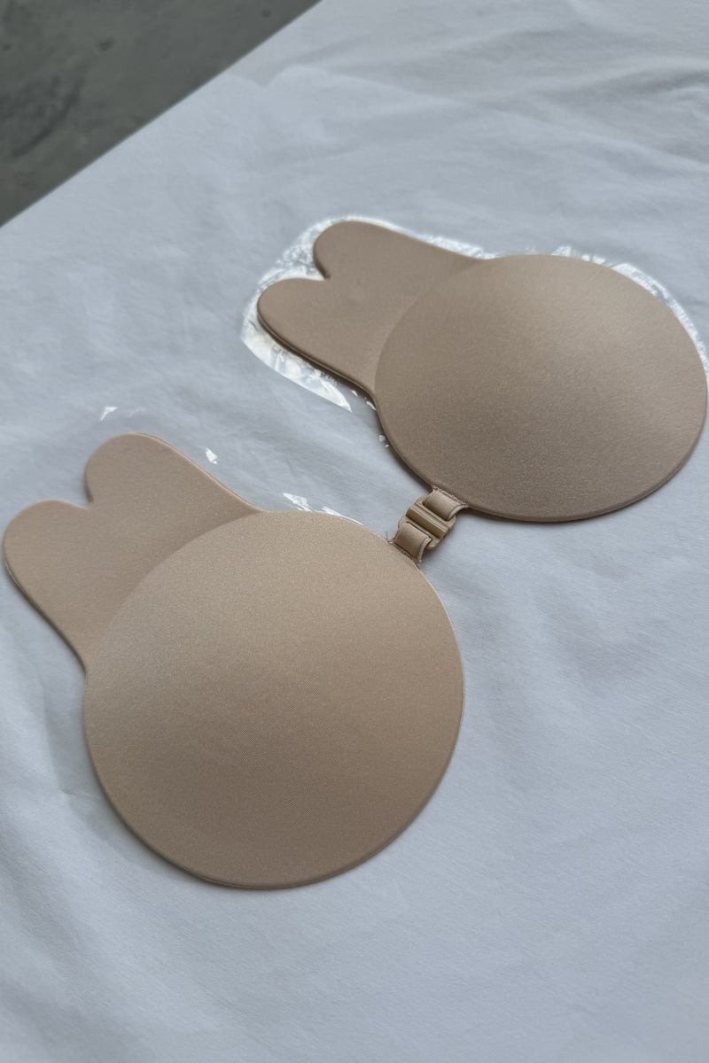 Bunny Clip Sticky Bra - Nude