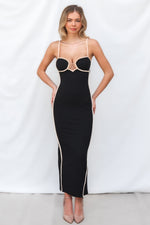 Inaya Maxi Dress - Black