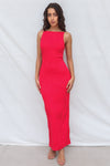 Jill Maxi Dress - Red