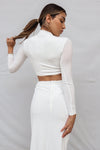 Kaila Set Skirt - White