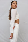 Kaila Set Skirt - White