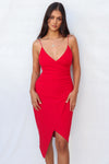 Kylie Bodycon Dress - Red