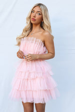 Kyrie Mini Dress - Baby Pink