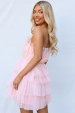 Kyrie Mini Dress - Baby Pink