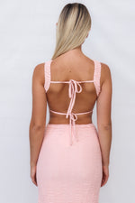 Lilah Set Top - Pink