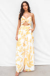 Lilly Jumpsuit - Yellow Print