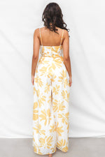 Lilly Jumpsuit - Yellow Print