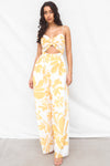 Lilly Jumpsuit - Yellow Print