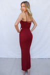 Merlot Maxi Dress - Wine