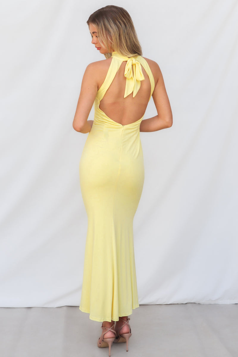 Miller Maxi Dress - Yellow