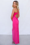 Nellie Maxi Dress - Hot Pink