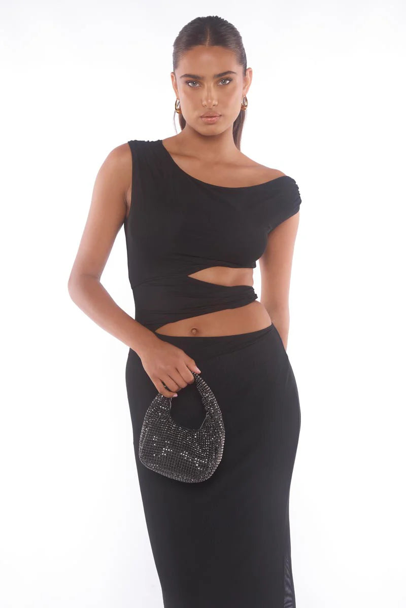 PETA + JAIN Precious Bag - Black Diamante