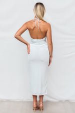 Parker Maxi Dress - Silver Shimmer