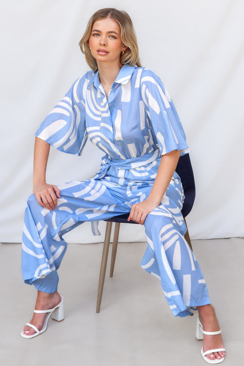 Pippa Jumpsuit - Blue