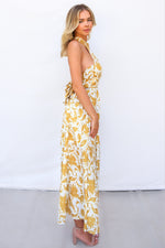 Rivka Midi Dress - Yellow