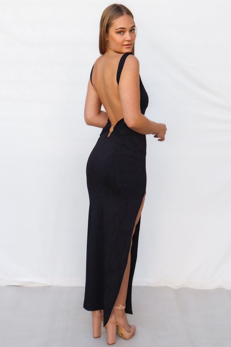 Shari Maxi Dress - Black