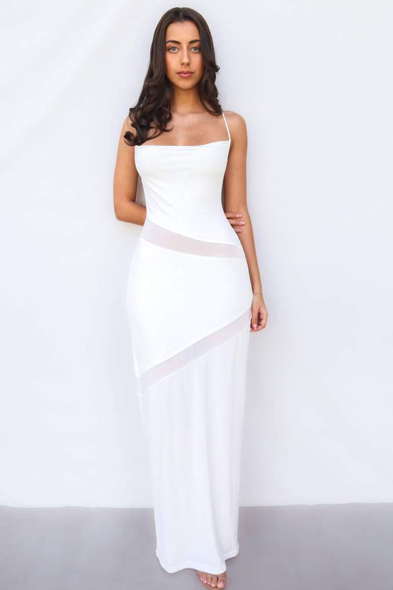 Shiloh Maxi Dress - White