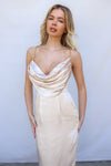 Sloan Formal Dress - Champagne