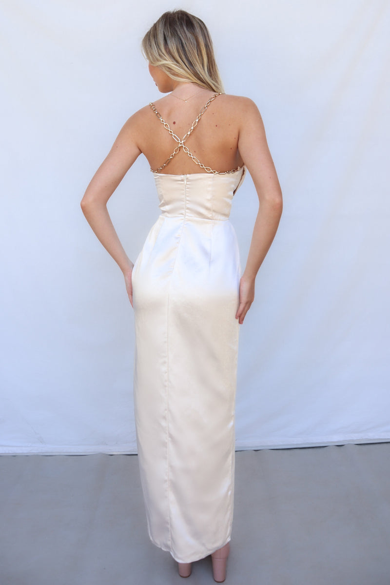 Sloan Formal Dress - Champagne