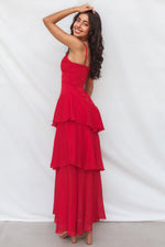 Tommi Maxi Dress - Red