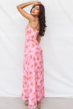 Watson Maxi Dress - Orange Floral