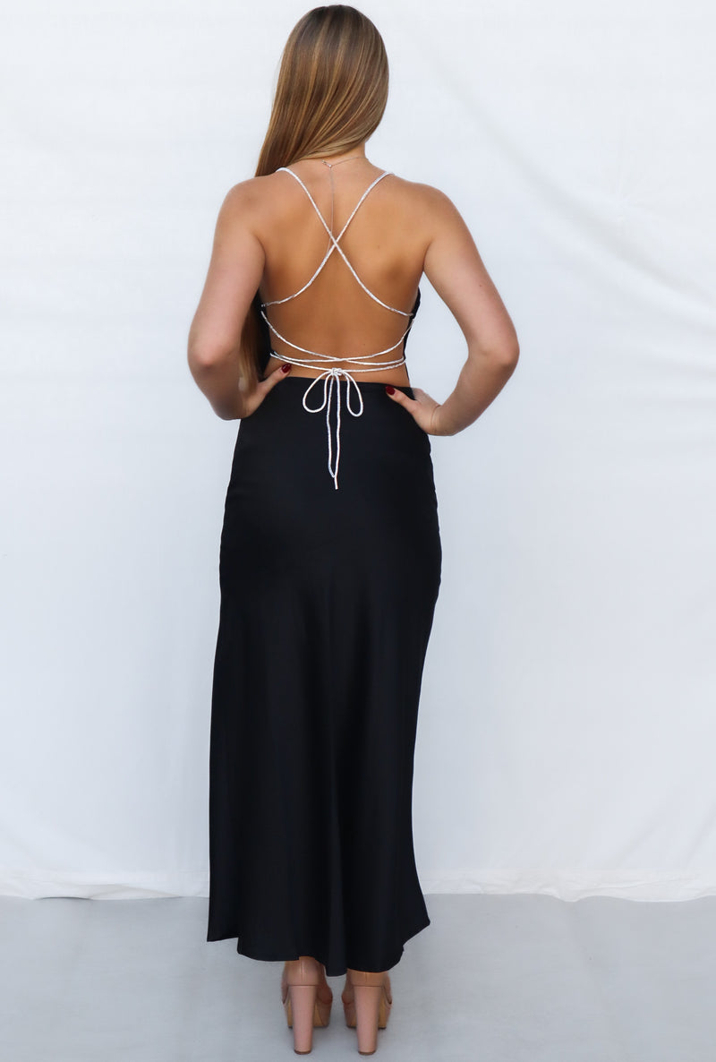 Wren Maxi Dress - Black