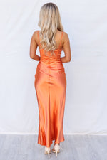 Xena Formal Dress - Orange