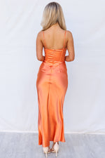 Xena Formal Dress - Orange