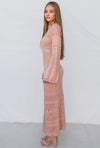 Zila Maxi Dress - Blush