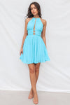 Cherish Mini Dress - Blue