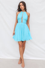 Cherish Mini Dress - Blue