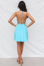 Cherish Mini Dress - Blue