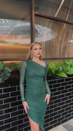 Magdalena Midi Dress - Green